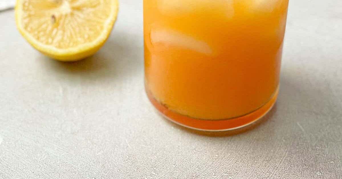 Electrolyte deals orange juice