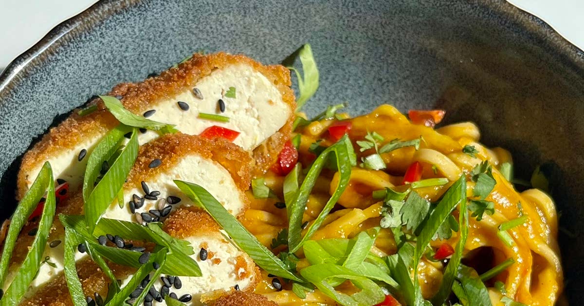 Tofu Katsu Noodles Recipe — Samsung Food