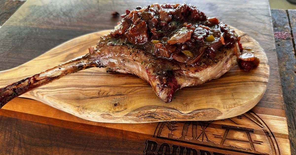 STRAWBERRY BACON JAM PORK CHOP Recipe Samsung Food