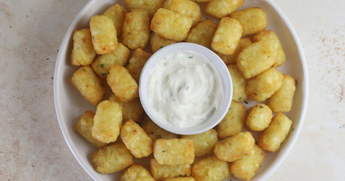Air fry online frozen tater tots