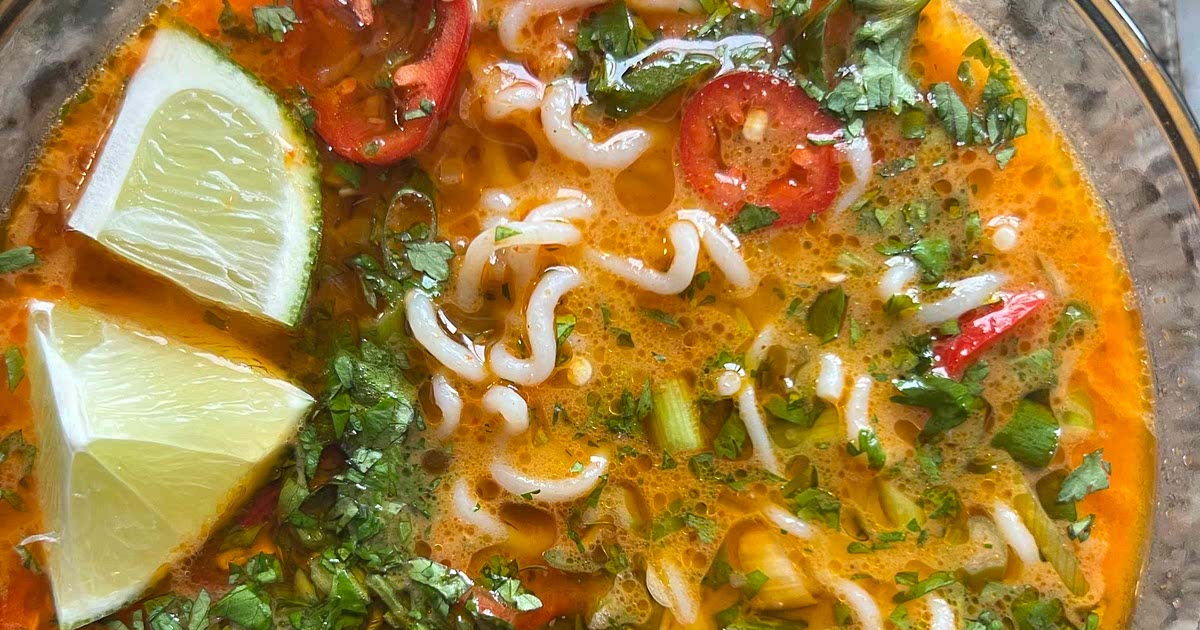 Low Cal & High Protein Thai Inspired Soup Recipe — Samsung Food