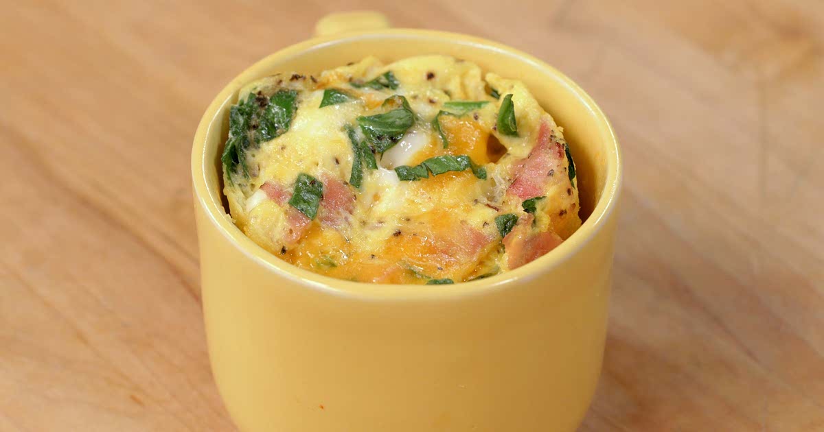 Crustless Microwave Quiche Recipe — Samsung Food