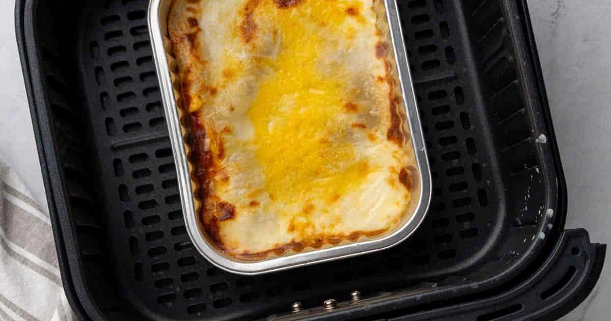 Frozen Lasagna in Air Fryer Recipe Samsung Food