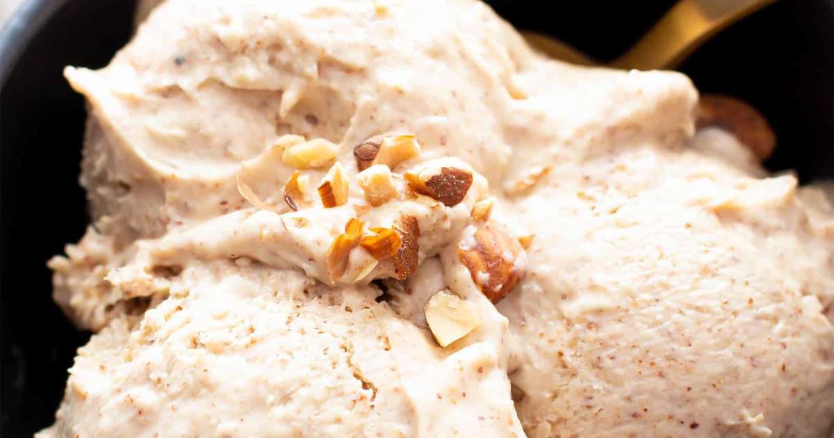 Vegan Ice Cream {4 ingredients!}