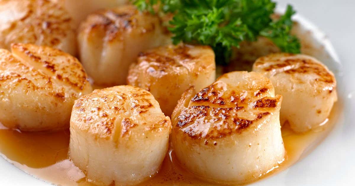 Easy Air Fryer Scallops with Lemon Garlic Herb Butter Recipe Samsung Food