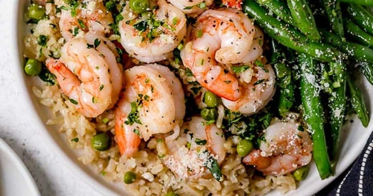 Shrimp, Peas and Rice Recipe Samsung Food App