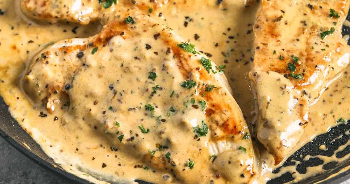 Turkey Cutlets with Dijon Sauce Recipe Samsung Food