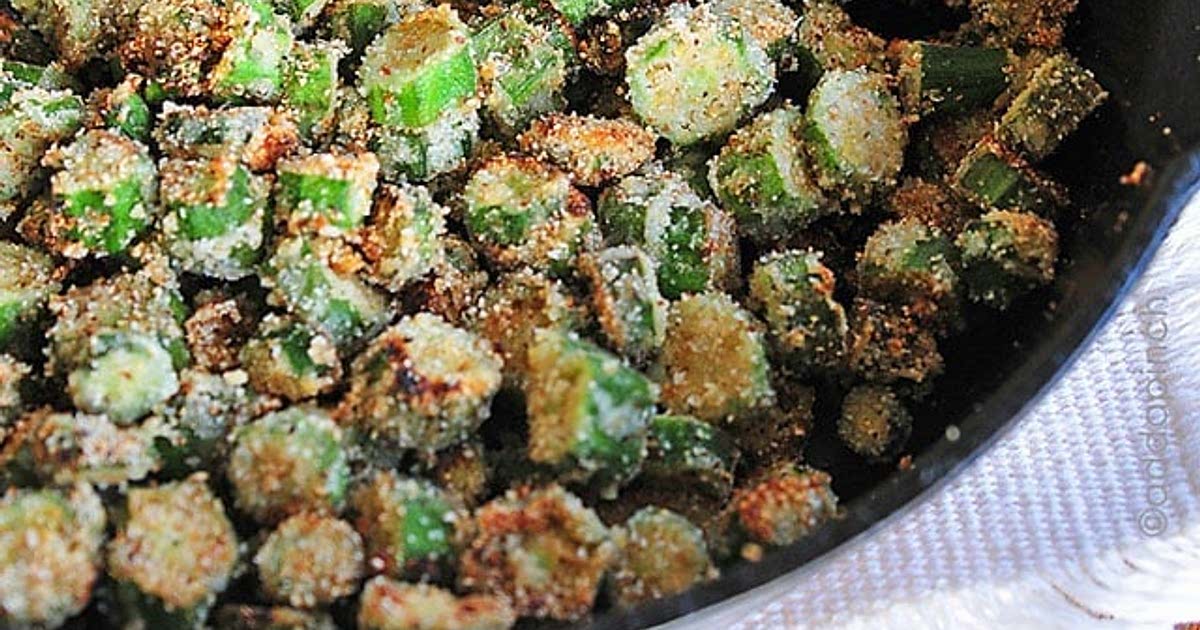 Fried Okra Recipe Samsung Food