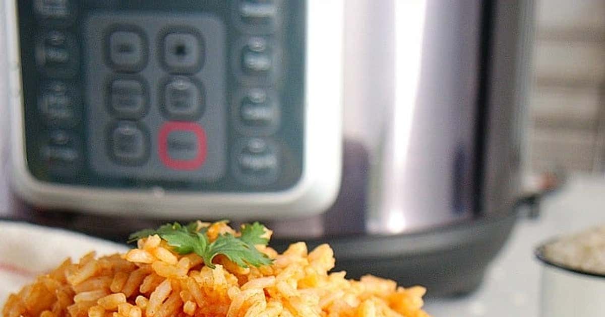Mexican rice hotsell recipe pressure cooker