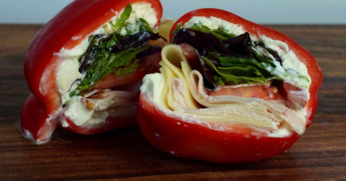 Bell pepper sandwich Recipe Samsung Food