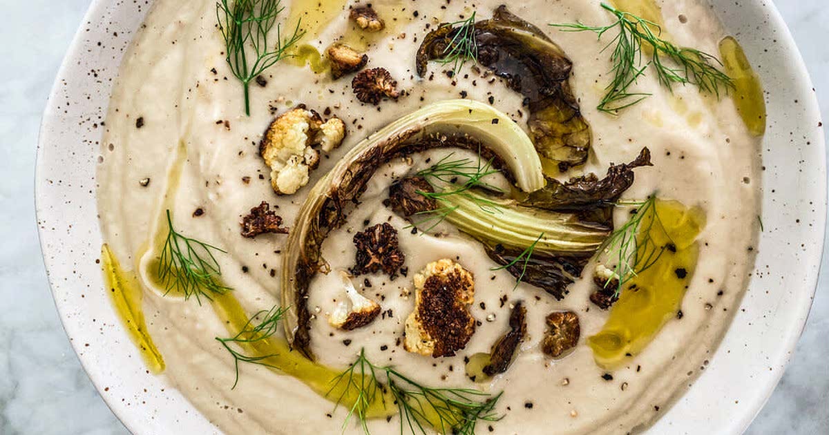 Creamy Cauliflower & Fennel Soup Recipe Samsung Food