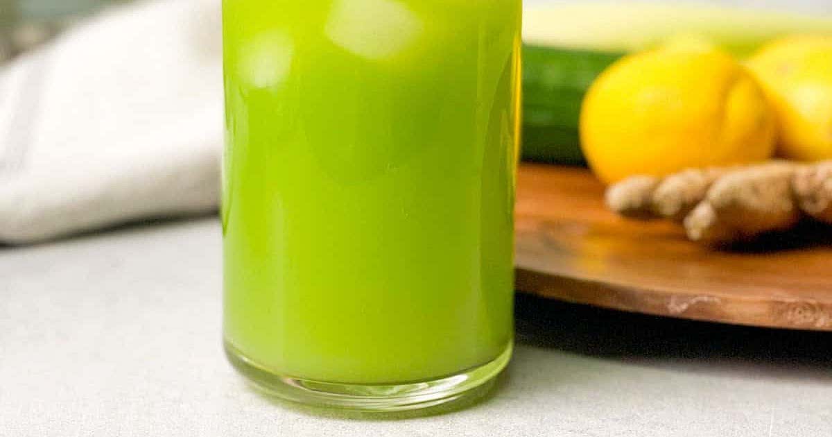 Cucumber Celery Detox Juice Recipe Samsung Food App