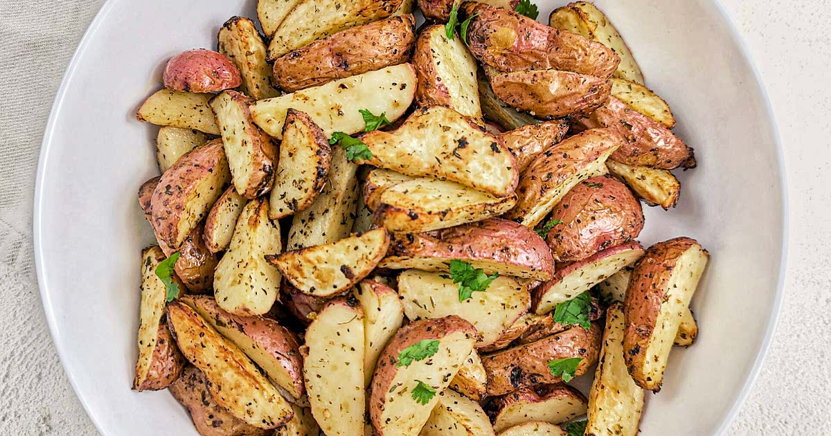 Air Fryer Red Potatoes Recipe Samsung Food