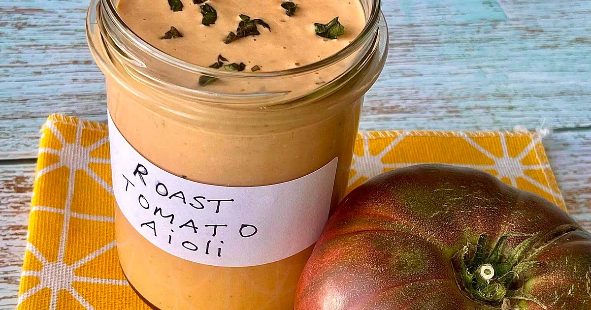 Roast Tomato Aioli Recipe Samsung Food