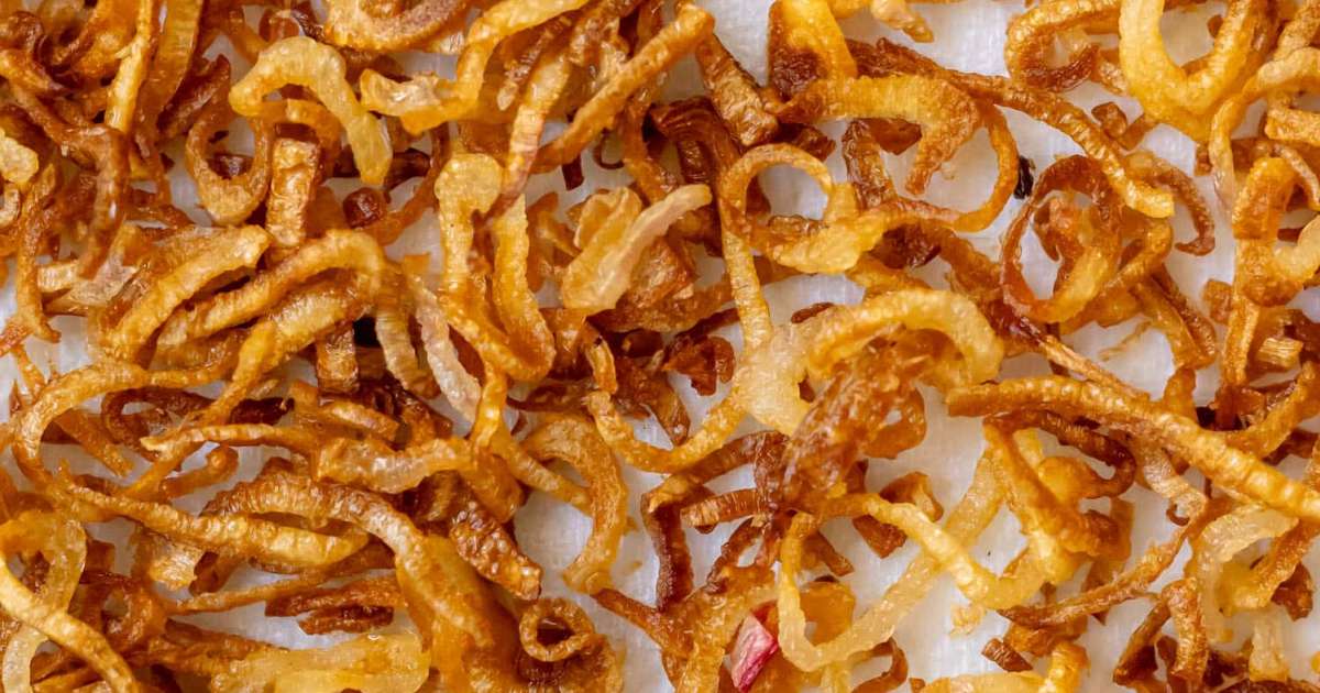How to make crispy fried shallots