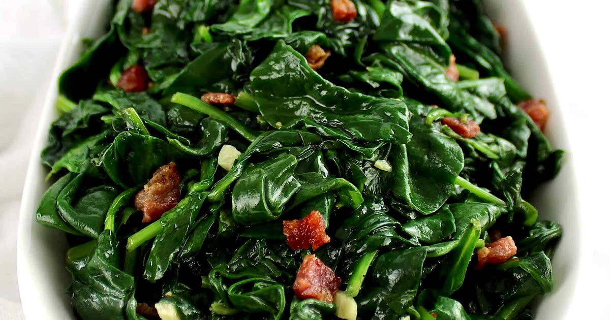 Sautéed Spinach with Pancetta Recipe Samsung Food