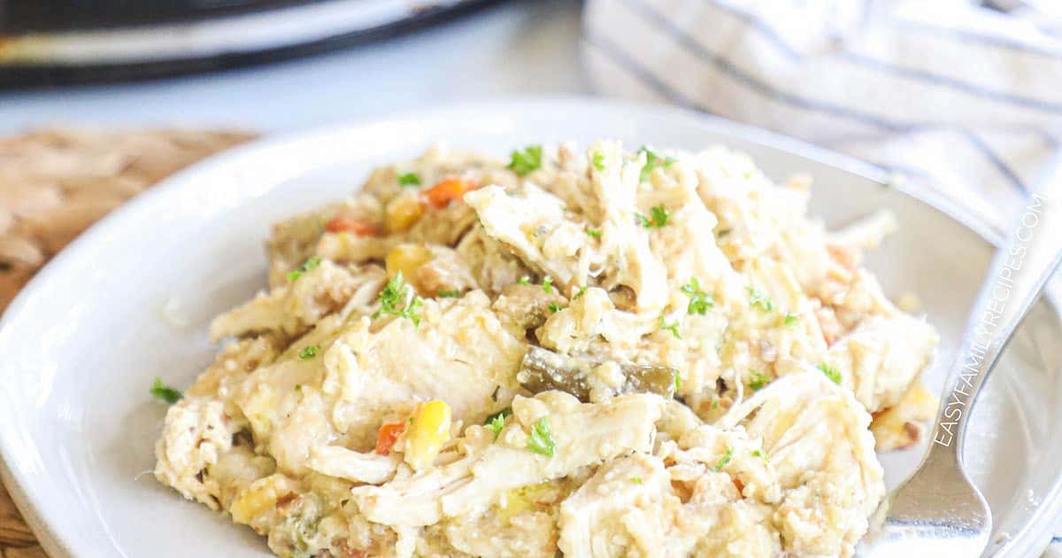 Crock Pot Chicken and Stuffing Casserole Recipe Samsung Food