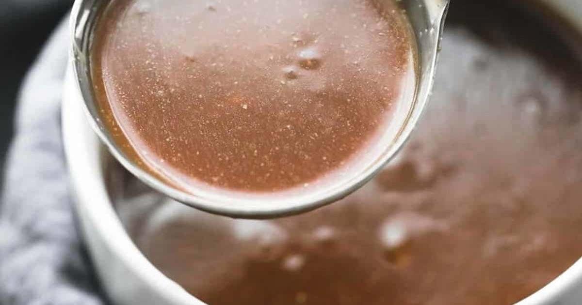 Beef Broth Brown Gravy Creme De La Crumb
