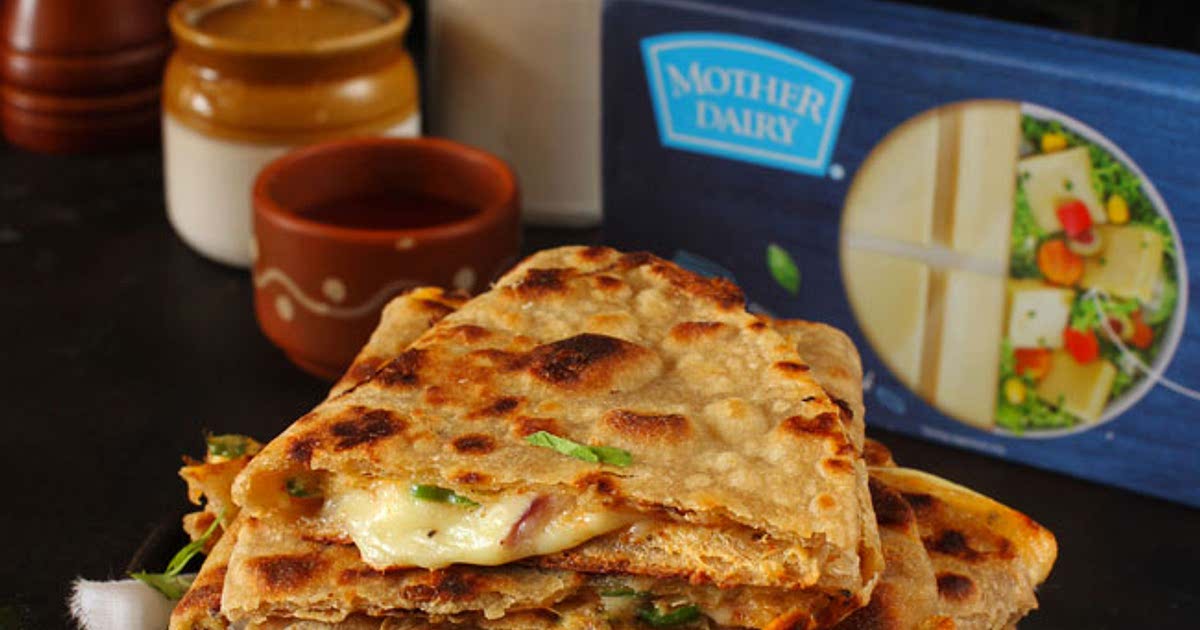 Cheese Egg Paratha Recipe Samsung Food