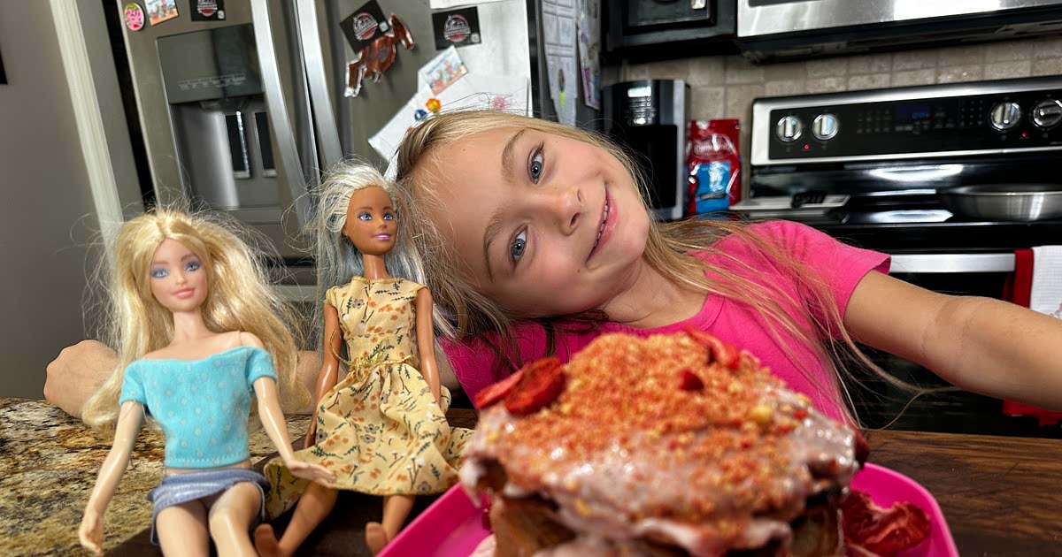 Barbie pancakes store