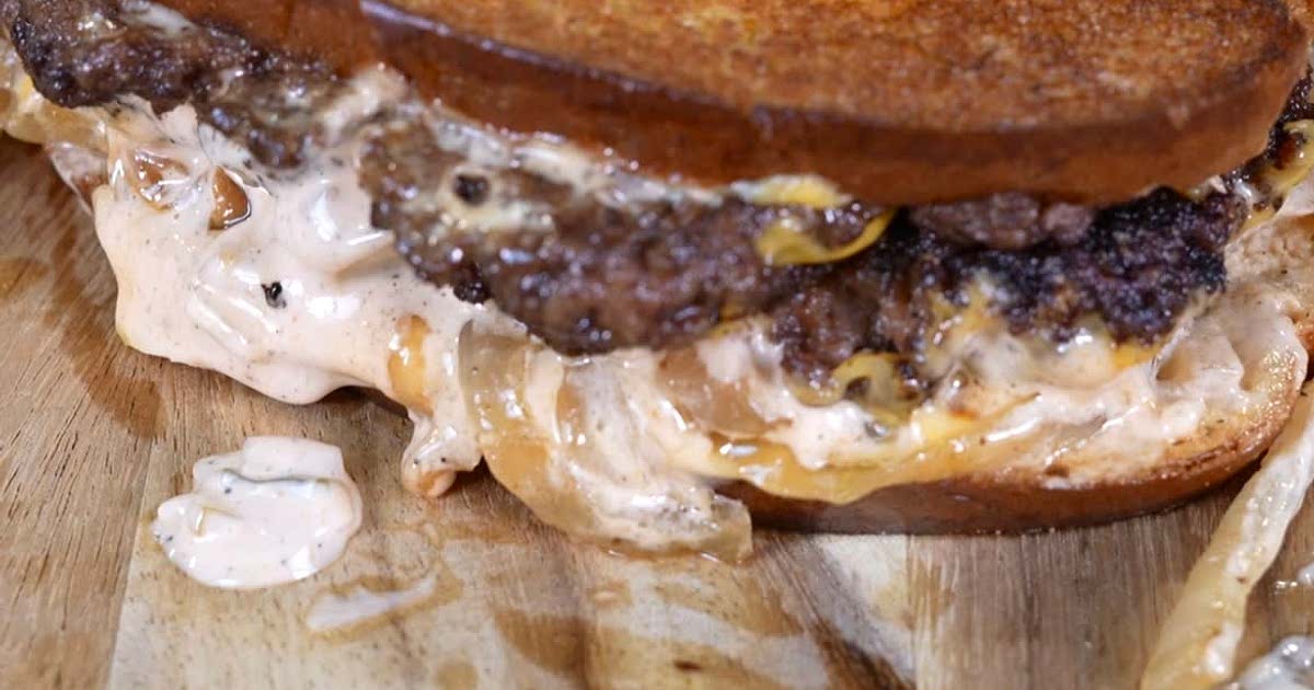 Smash Burger Patty Melts Recipe Samsung Food