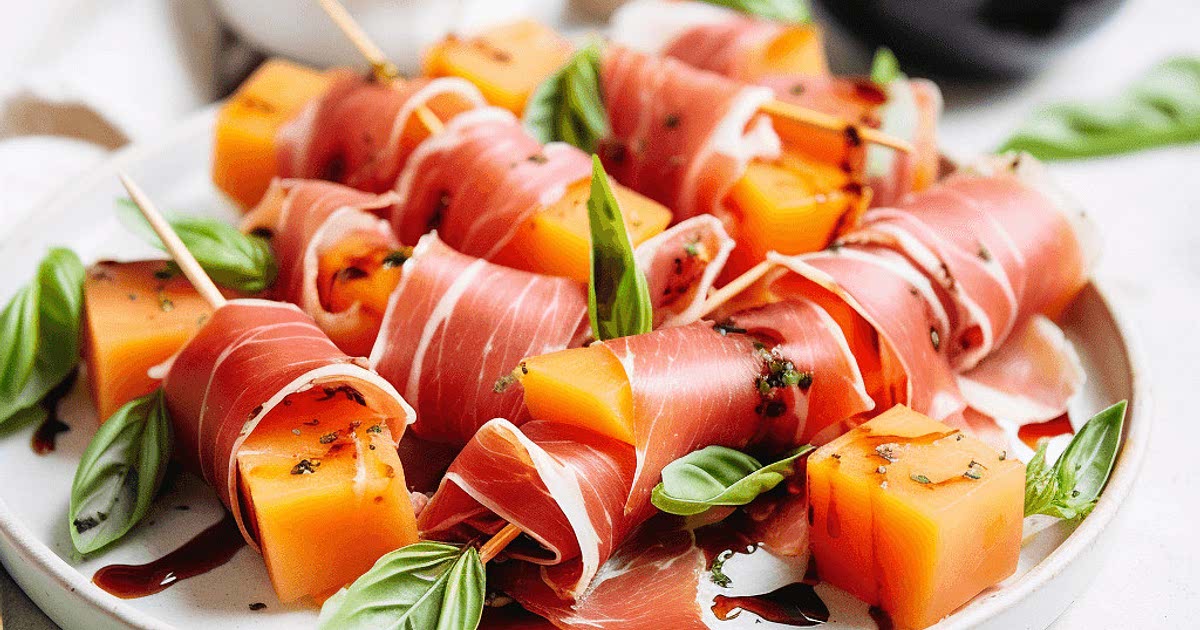 ProsciuttoWrapped Melon Bites — Chompions Recipe — Samsung Food