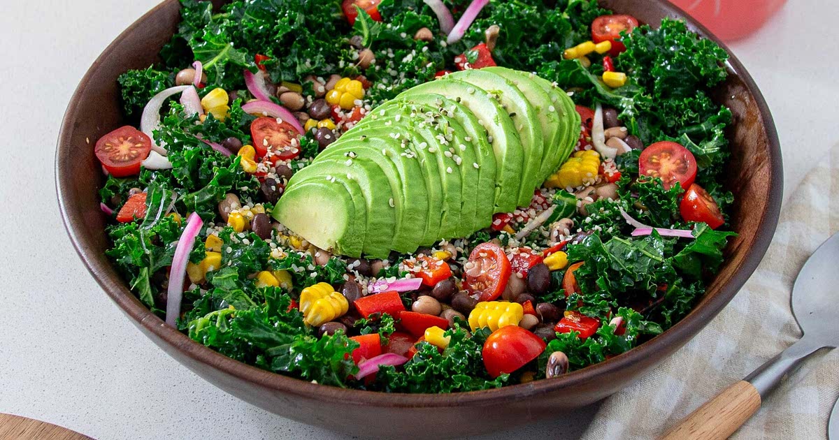 2Bean Avocado Salad with Jalapenos, Cilantro Dressing Recipe Samsung
