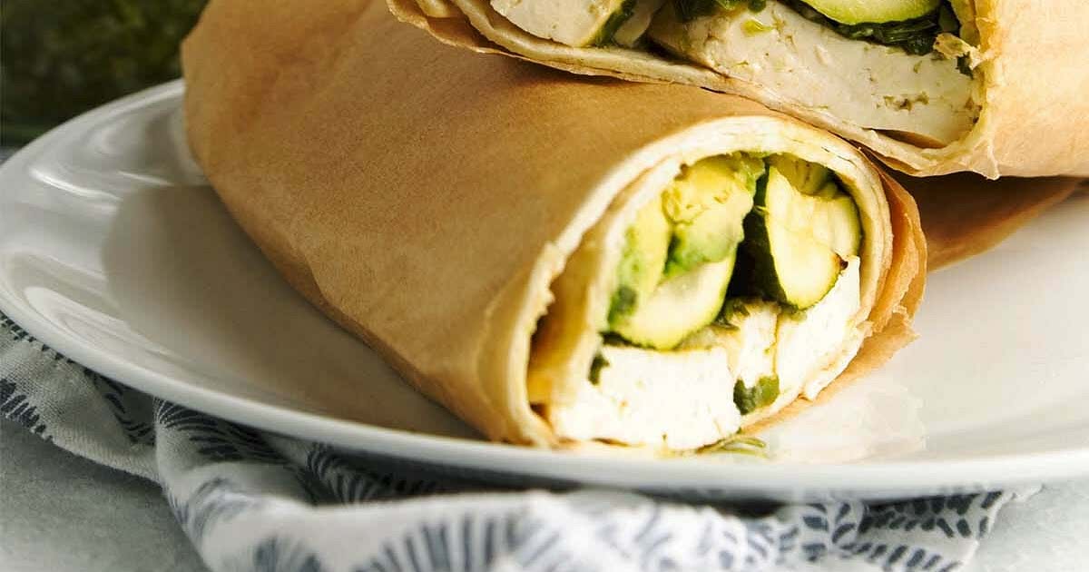 Grilled Tofu Wrap Recipe (Vegan) — Samsung Food