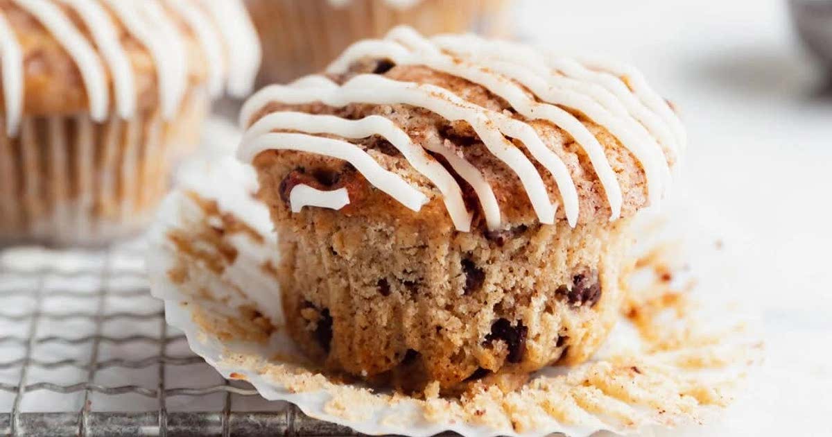 Cinnamon chocolate chip muffins Recipe — Samsung Food