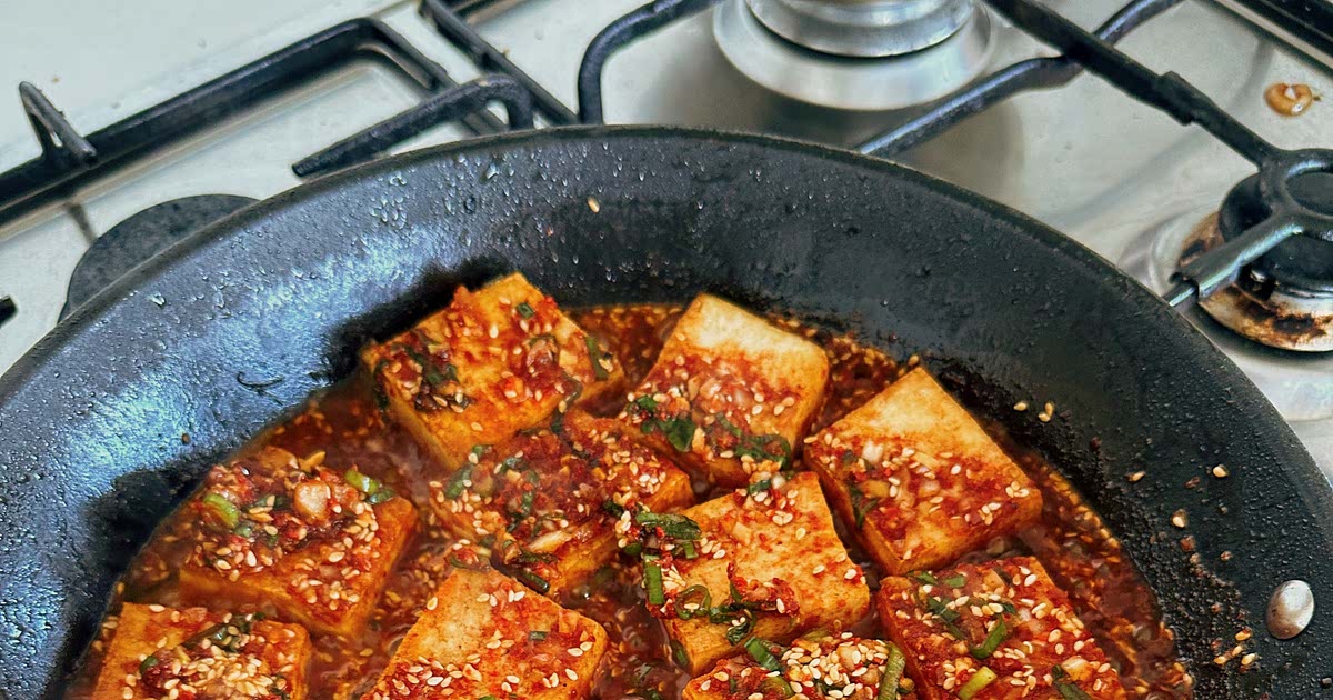Korean Spicy Braised Tofu Dubu Jorim Recipe — Samsung Food