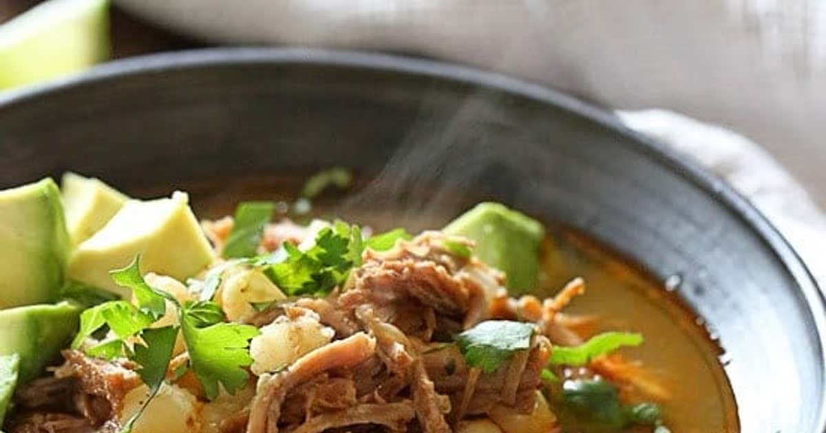 Pressure Cooker Pozole (Pork and Hominy Stew) Recipe Samsung Food