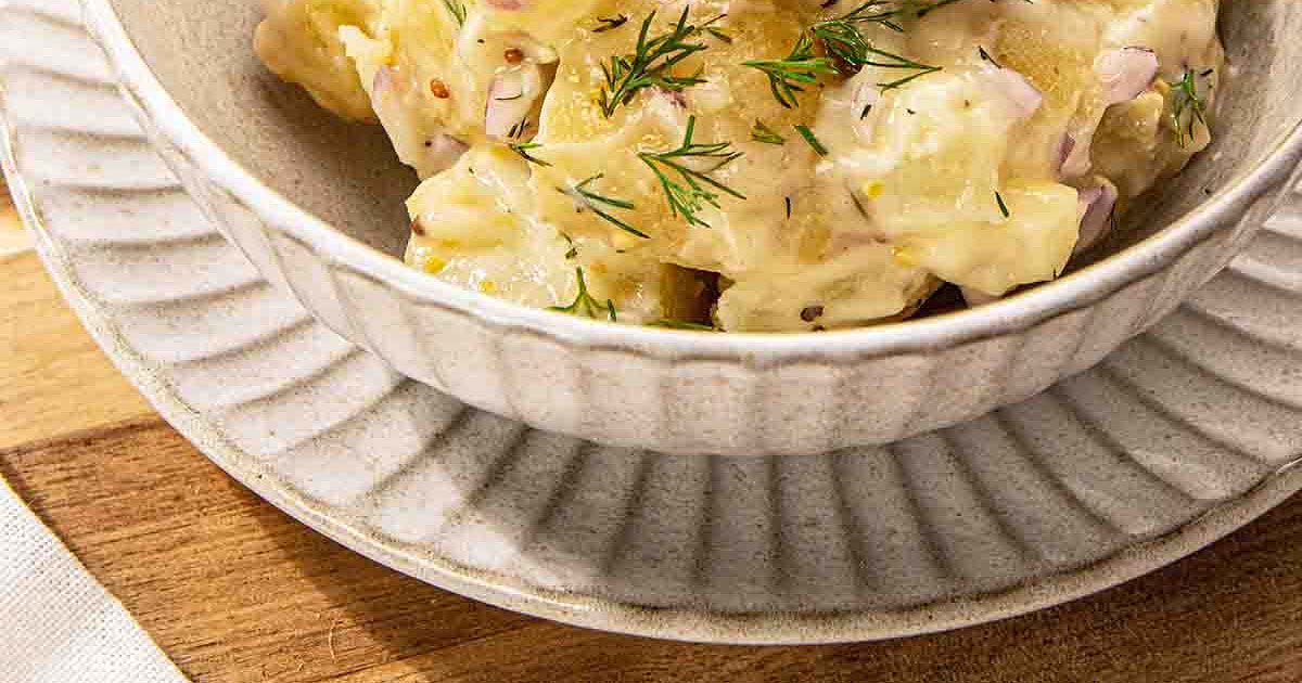 Creamy Mustard Dill Potato Salad Recipe Samsung Food