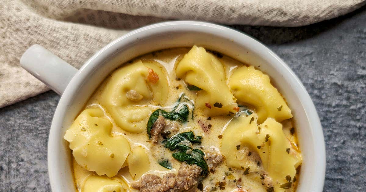 Instant pot best sale tuscan tortellini soup