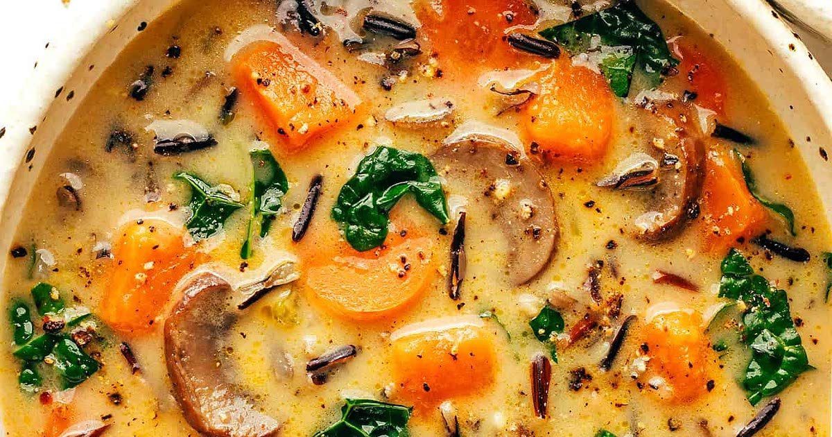 Cozy Autumn Wild Rice Soup Recipe — Samsung Food