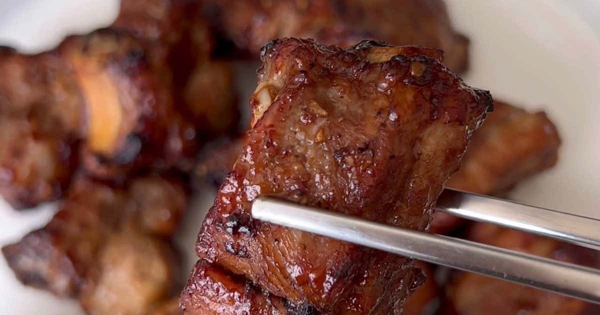 Korean ribs in under 30 minutes Recipe Samsung Food App