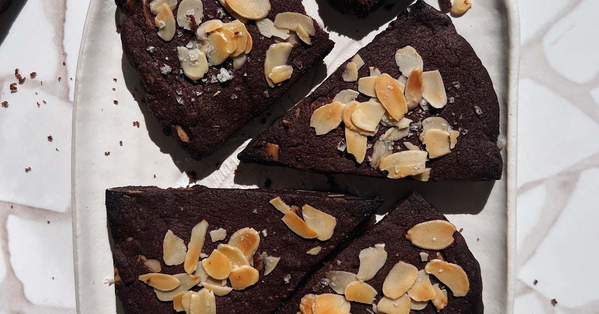 Salted Almond Chocolate Shortbread Recipe Samsung Food