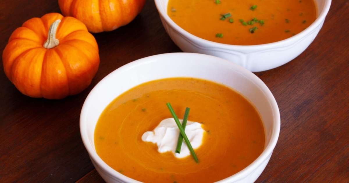 Pumpkin Ginger Soup Recipe Samsung Food 