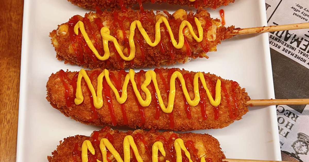 3 Crazy Delicious Korean Corn Dogs