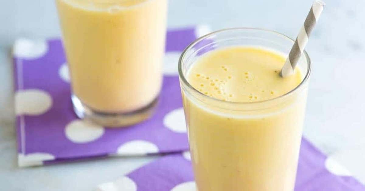 Mango banana smoothie Recipe Samsung Food