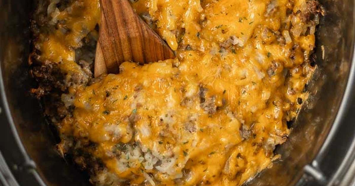 Crock Pot Hamburger Hashbrown Casserole Recipe — Samsung Food