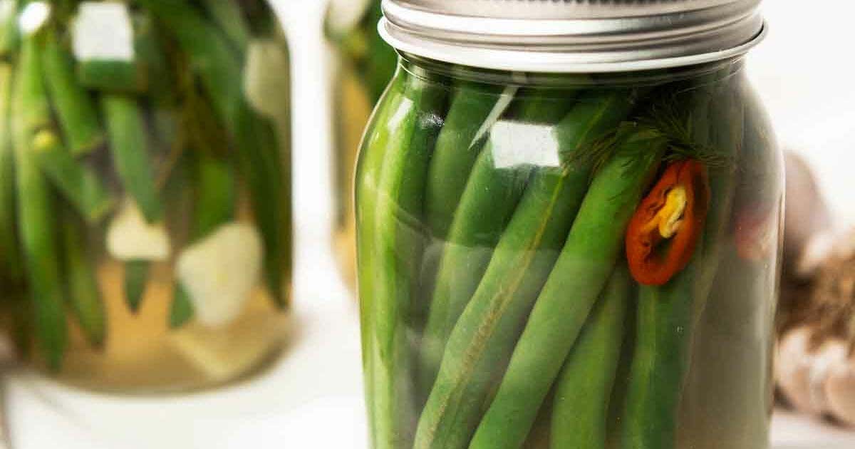 Dilly Beans Recipe (Pickled Green Beans) Samsung Food