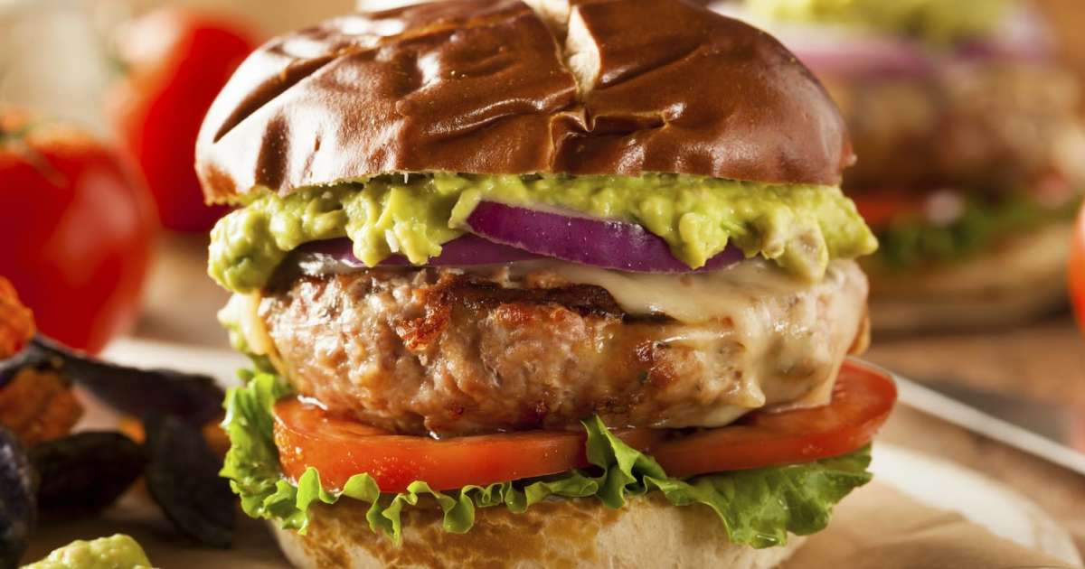 Avocado Turkey Burger