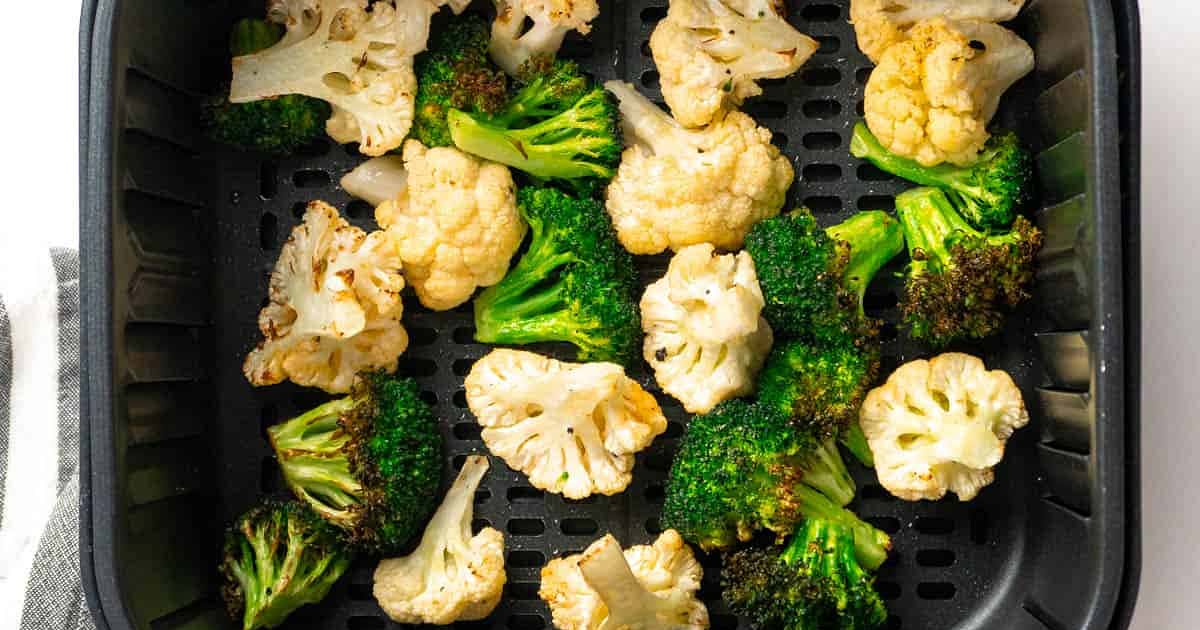 Air fryer sales broccoli and cauliflower