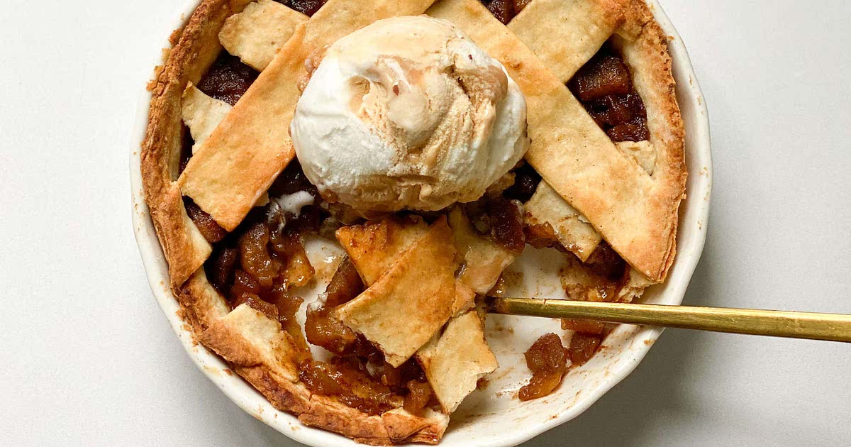 186 Calorie Apple Pie for One Recipe Samsung Food