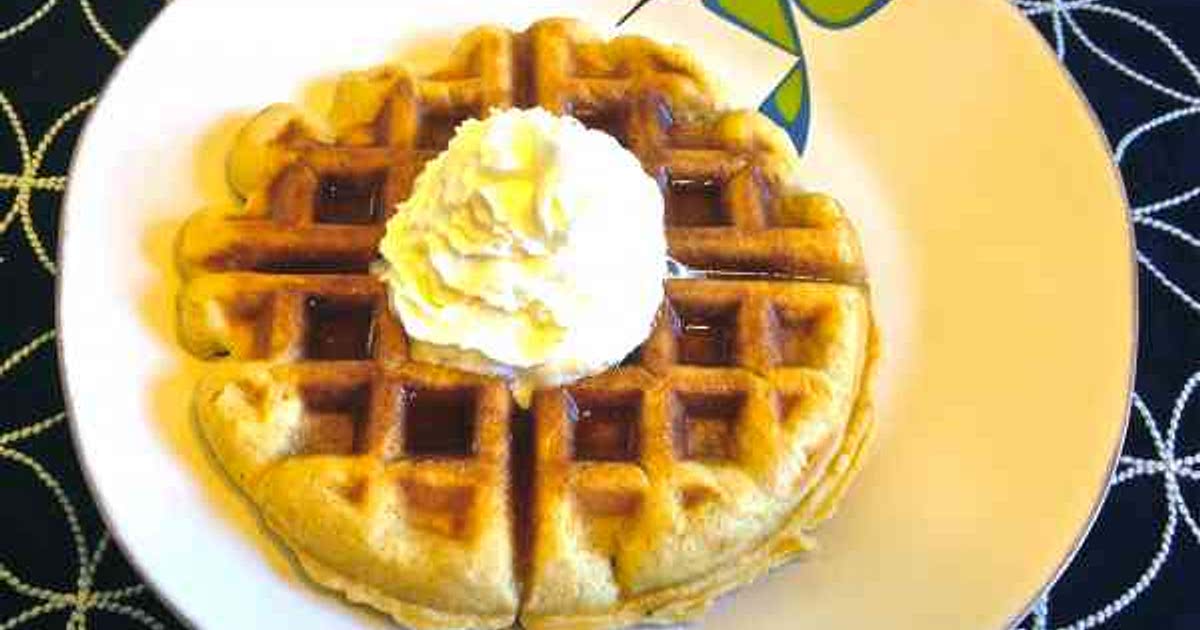 Yeasted Buttermilk Vanilla Waffles Recipe — Samsung Food