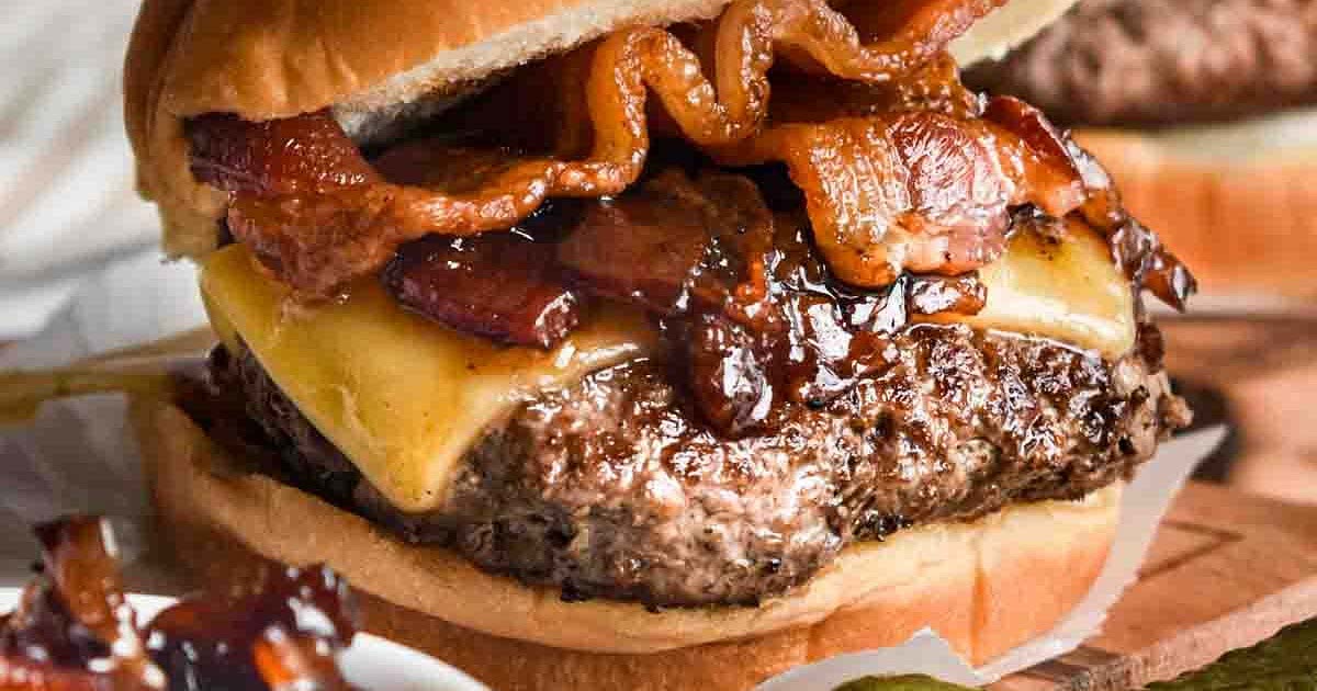 Bacon Jam Burger Recipe — Samsung Food