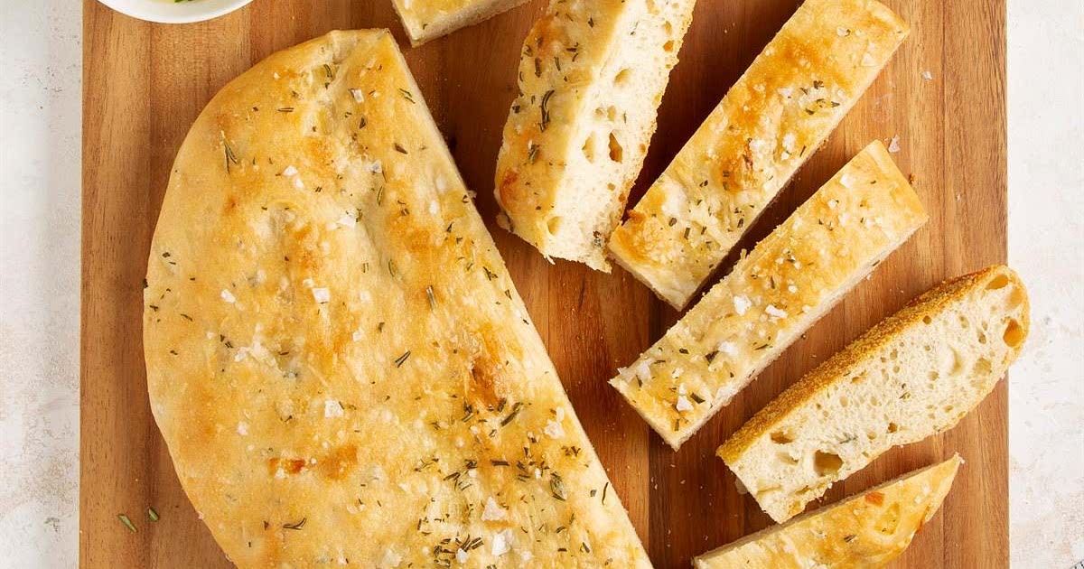 Rosemary Focaccia Recipe Samsung Food