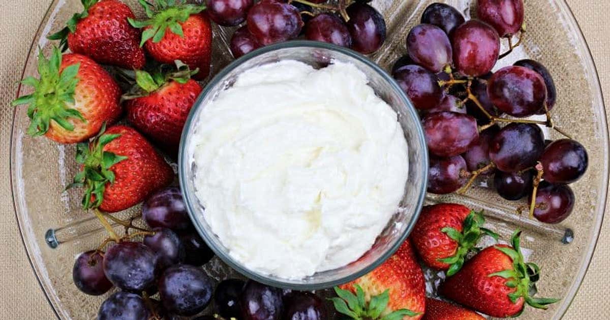 Deliciously Creamy Fruit Dip Recipe Samsung Food