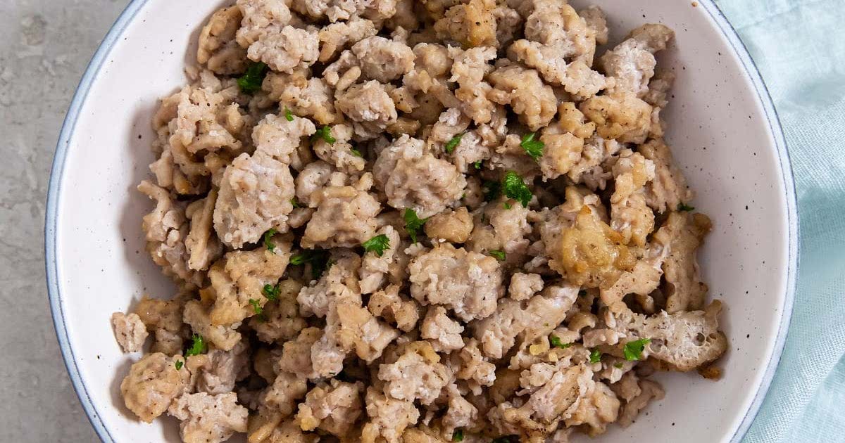 Air Fryer Ground Chicken Recipe Samsung Food