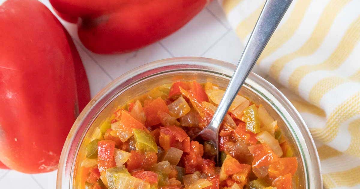 Sweet Pepper Relish Recipe Samsung Food